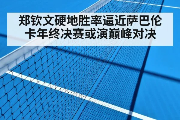 tennis match hard court